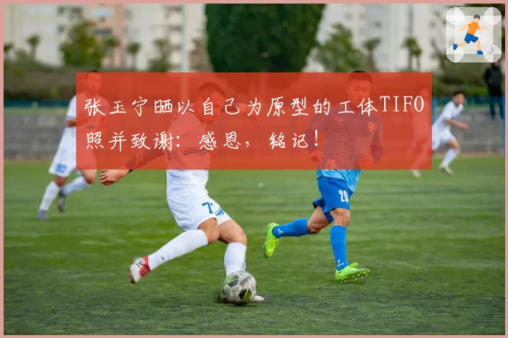 张玉宁晒以自己为原型的工体TIFO照并致谢:感恩,铭记!