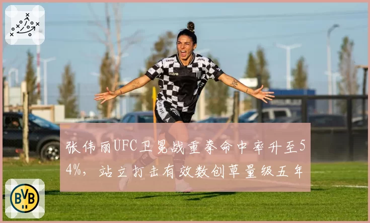 张伟丽UFC卫冕战重拳命中率升至54%,站立打击有效数创草量级五年来最高纪录